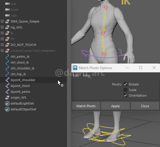 [Maya]Rigging 10 - Spine IK